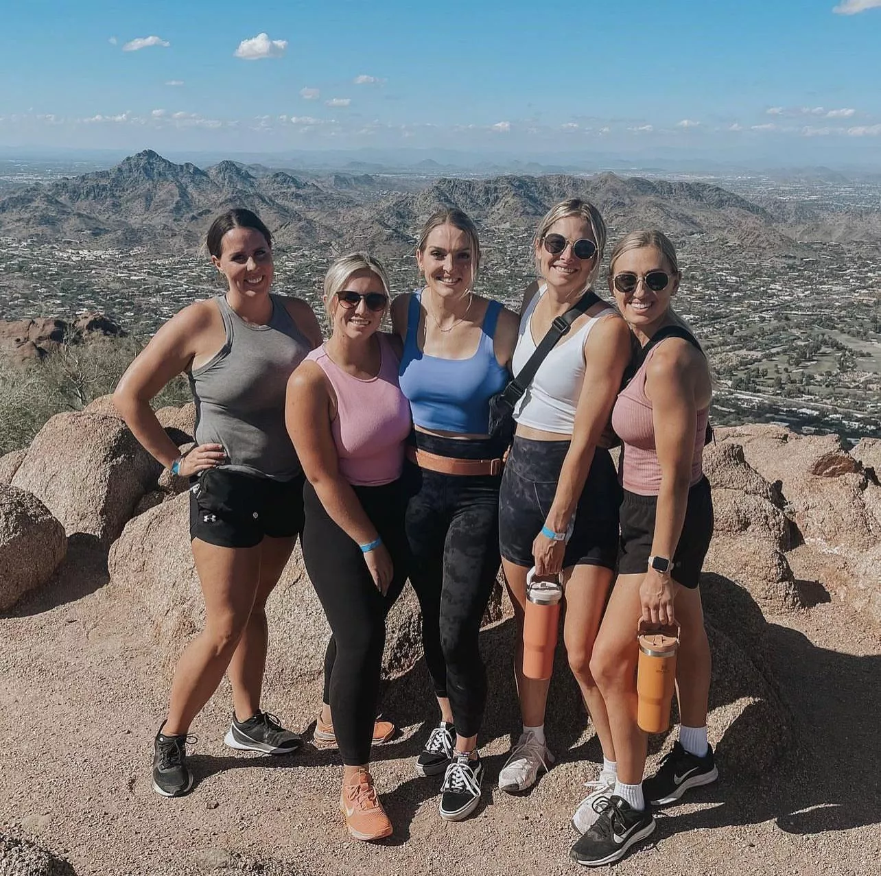 hiking gals