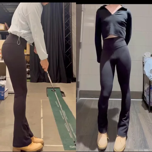 How I dress in public these days, which is leggings all day everyday lol