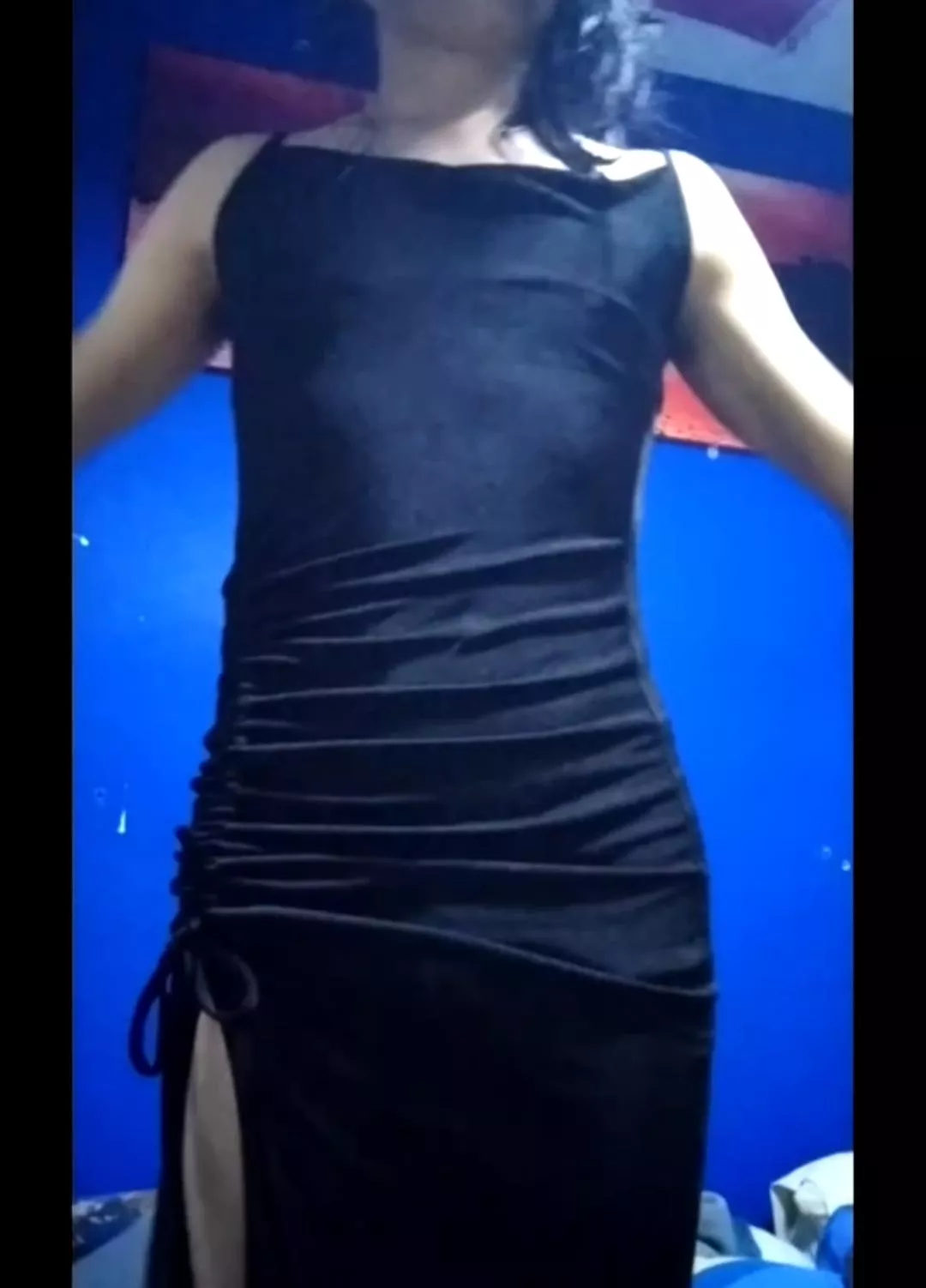 I stole sister's dress