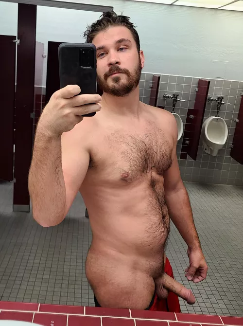 I sure hope nobody walks in