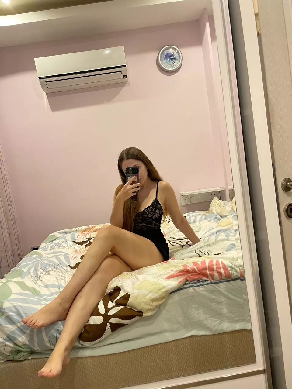 I want to show off my legs a little