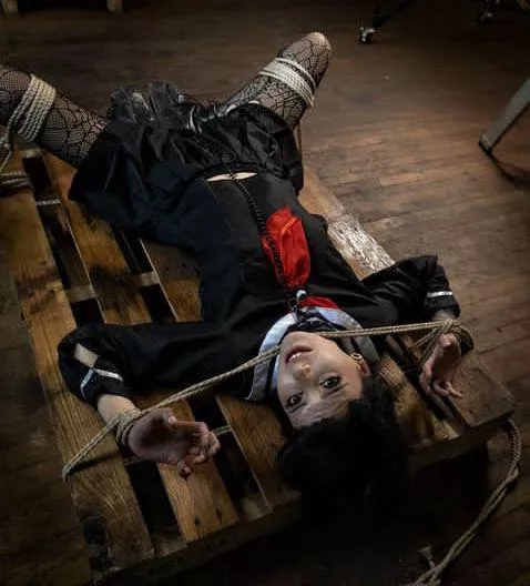 I'm a bit tied up at the moment 💙❤️ [f]