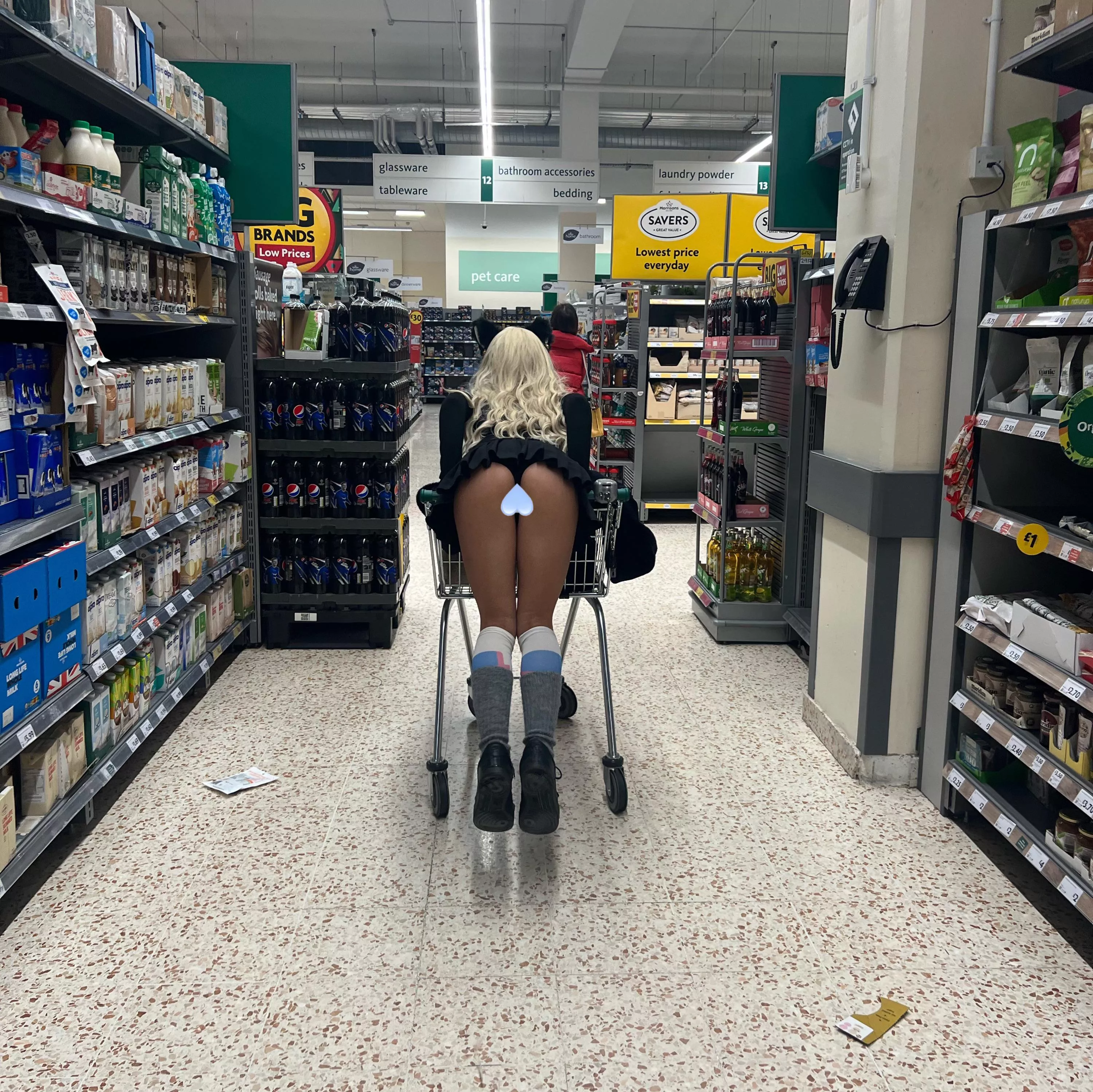 Im already wet… not waiting till we get home just do me here in front of people till we get kicked out 🐱