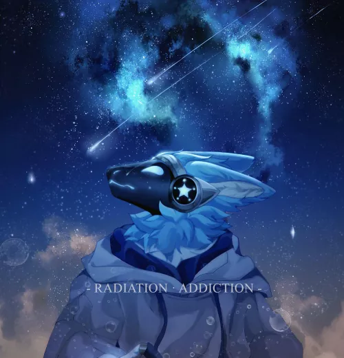 Immerse in the night sky![commission/art by me]