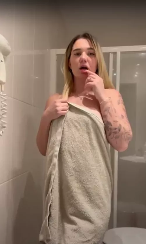 Join me in the shower ...