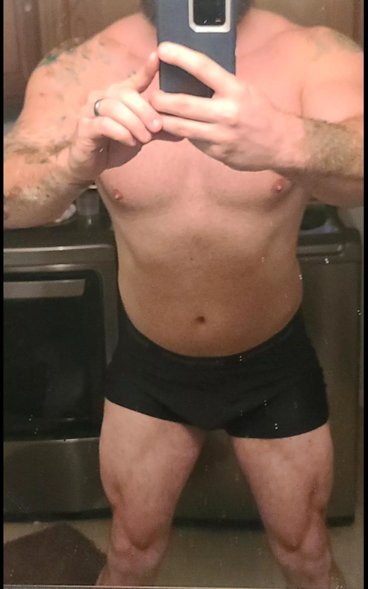 Just got done [M]y leg day