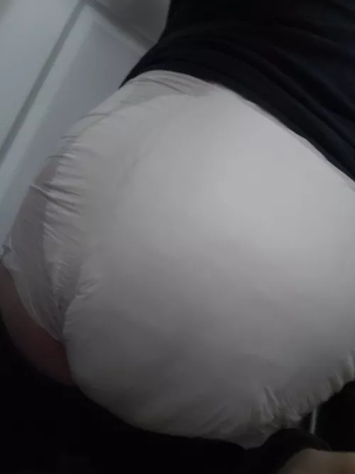 Just messed a brand new diaper and I'm not allowed to change yet