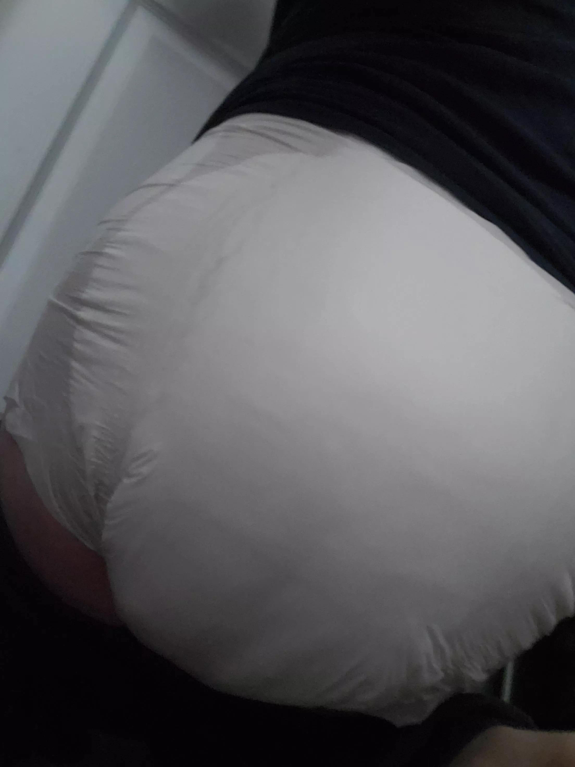 Just messed a brand new diaper and I'm not allowed to change yet