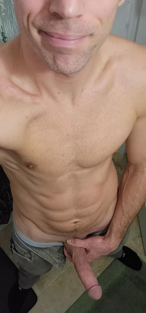 Just one lick, where will it be? [M]