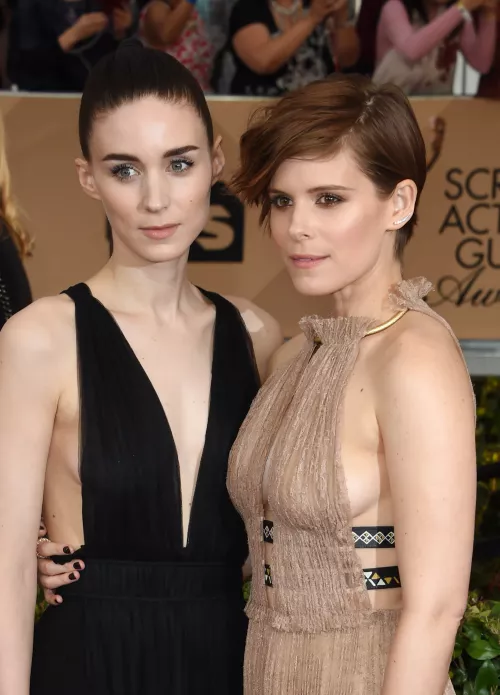 Kate Mara and Rooney Mara