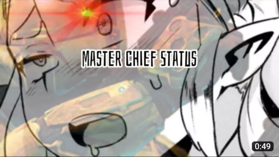 LF mono source: 1girl, ahegao, blush, elf