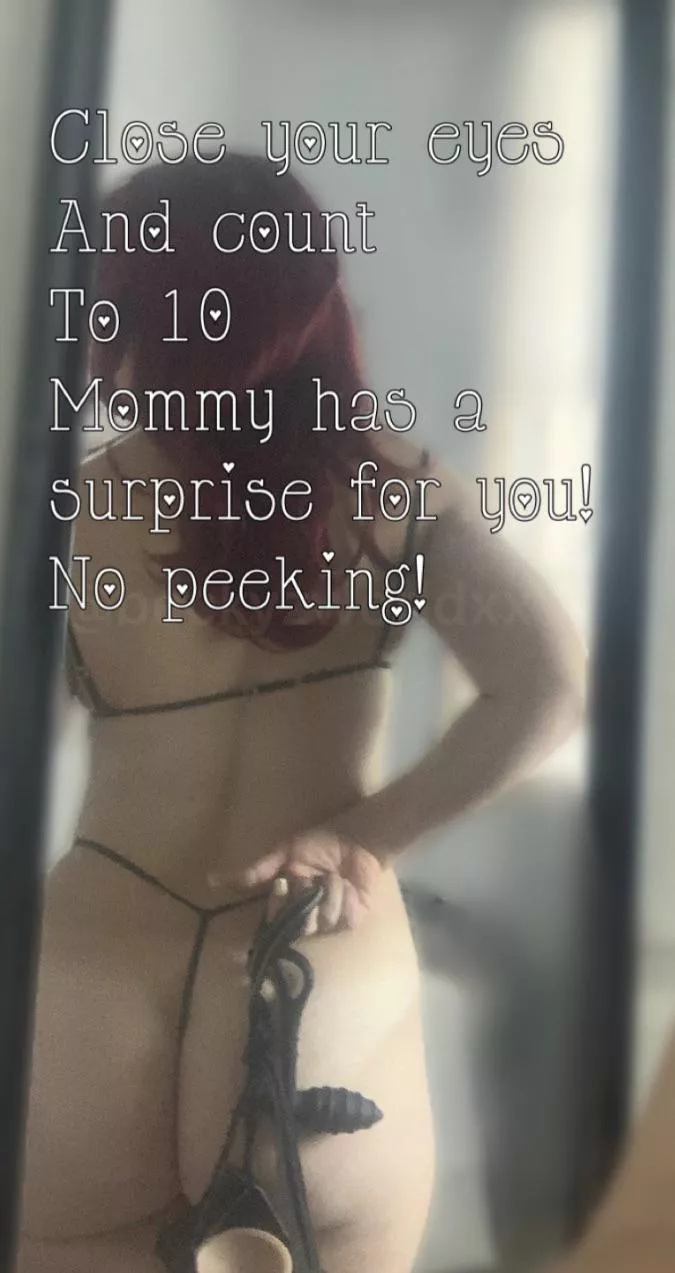 Look how excited you are