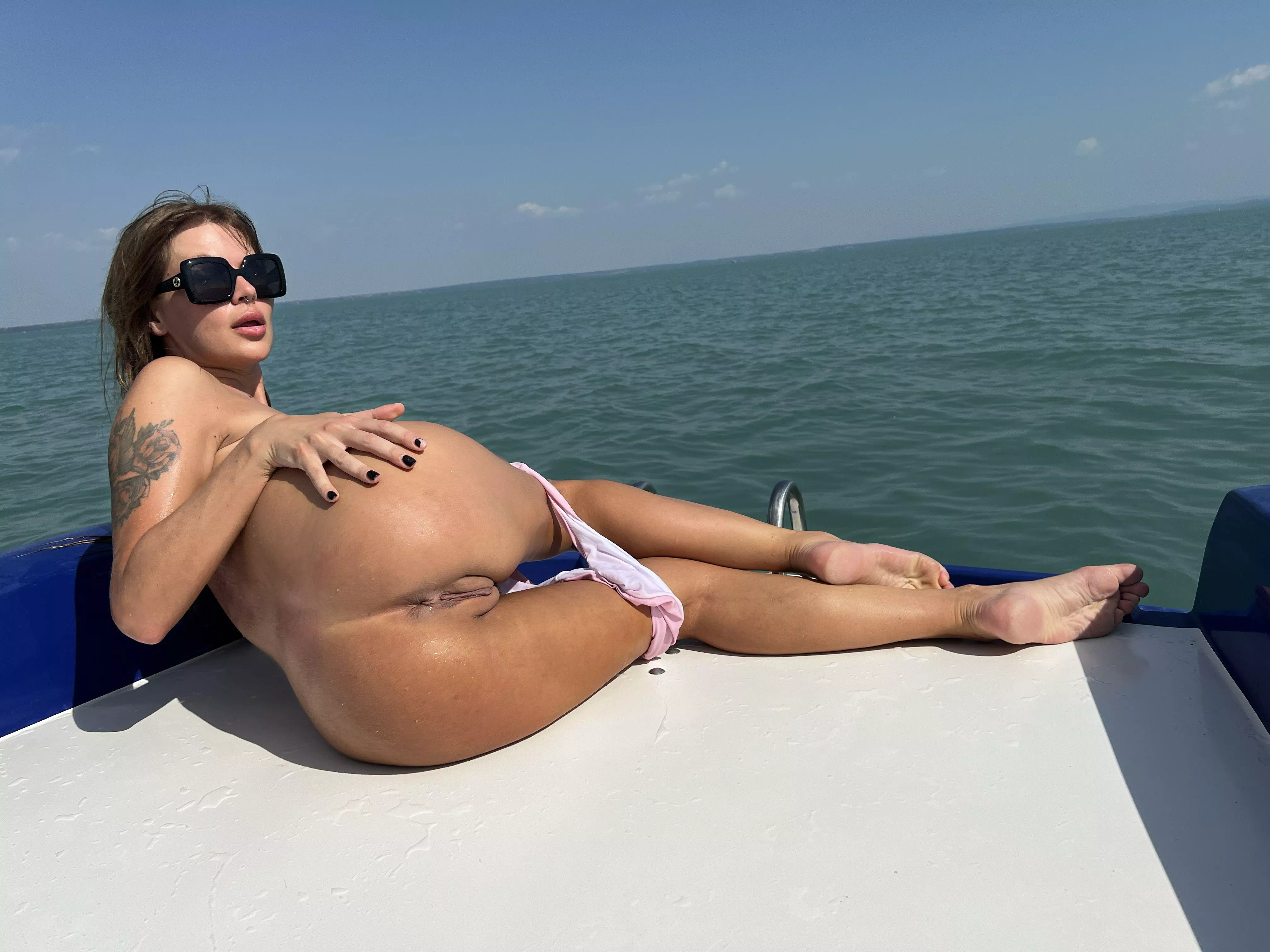 Moored to my ass/pussy? :)