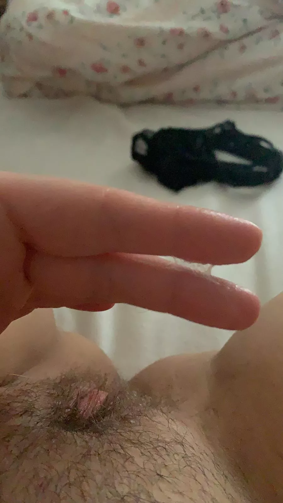 My hairy pussy is so wet