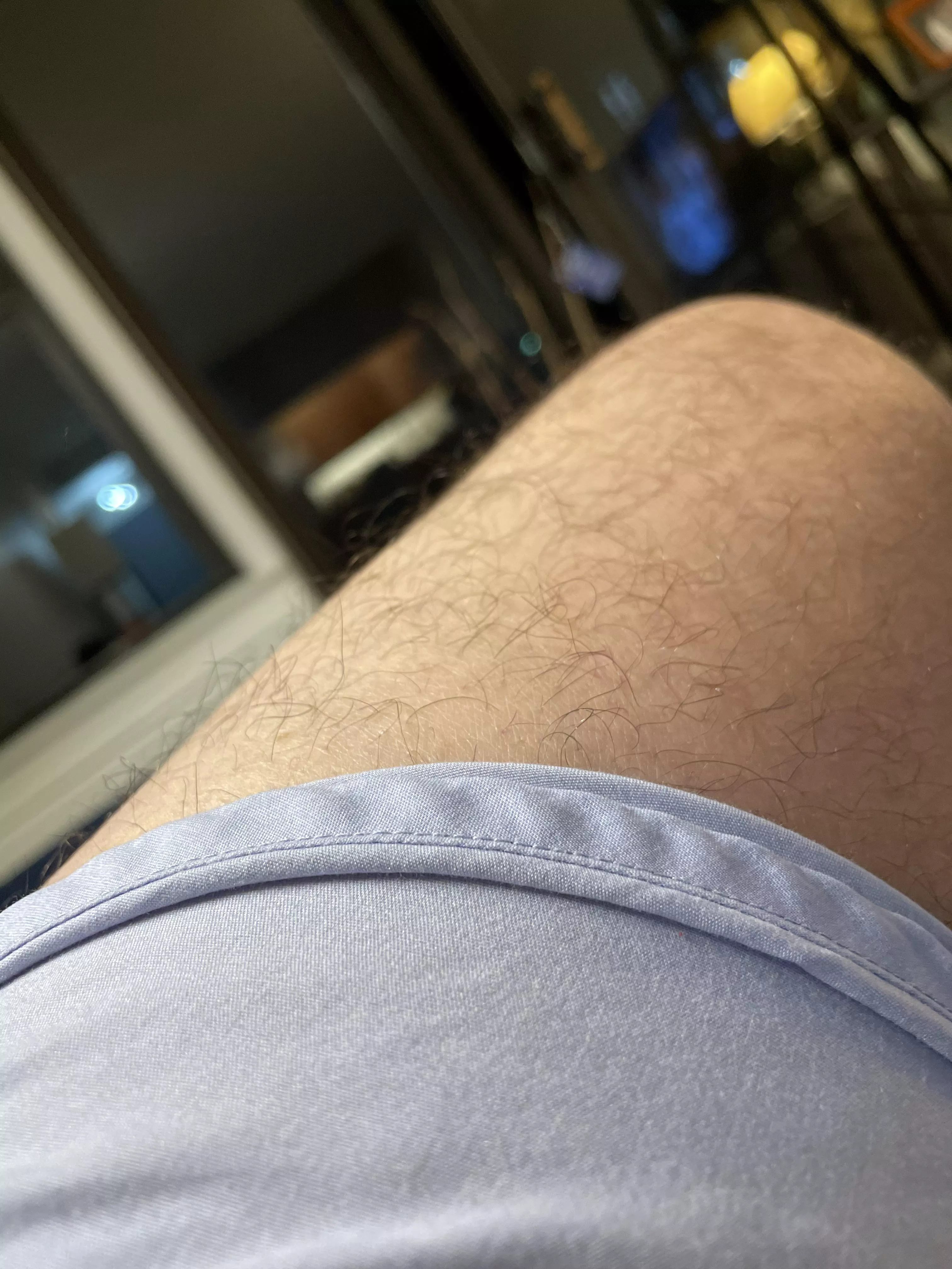 My Jockey tapered boxer shorts. I like the vintage look.