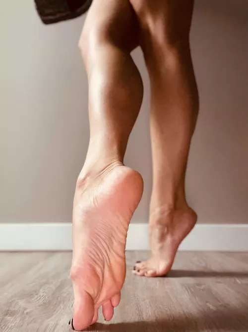 My soles are the most ticklish