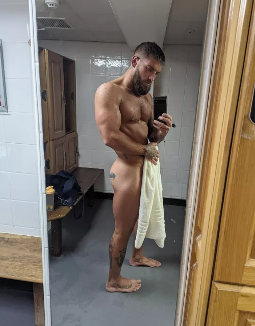 Need someone to help me relax after a big workout...