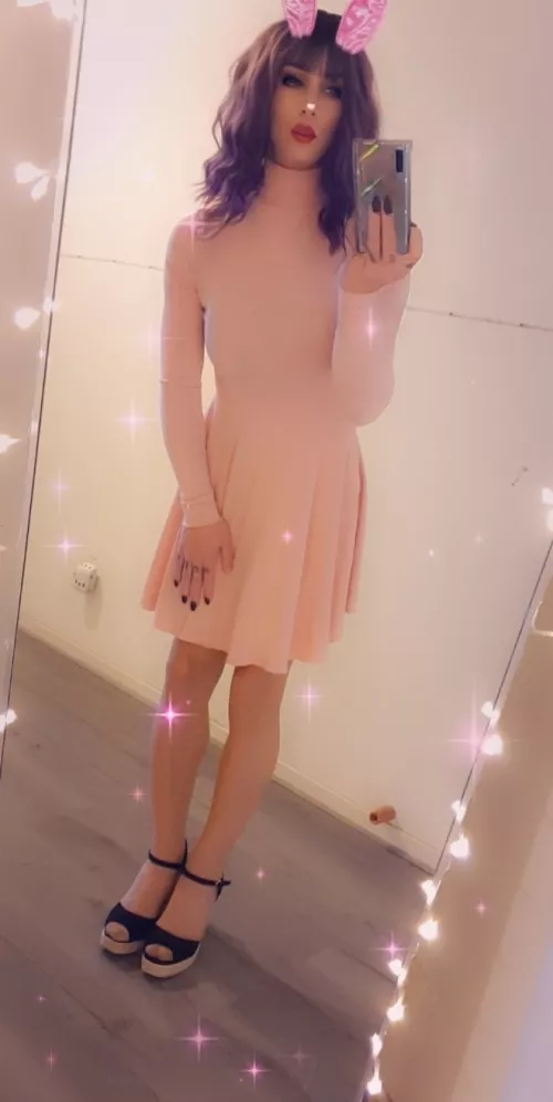 new dress match the ears 🥰😇