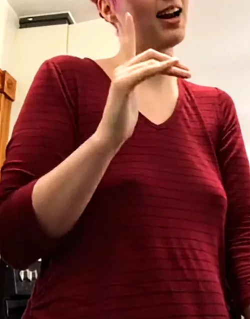 One guess, what am I not wearing?