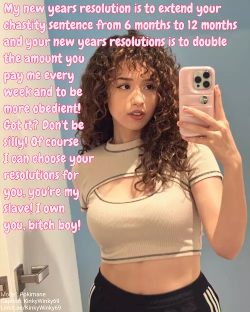 Pokimanes New Years Resolutions
