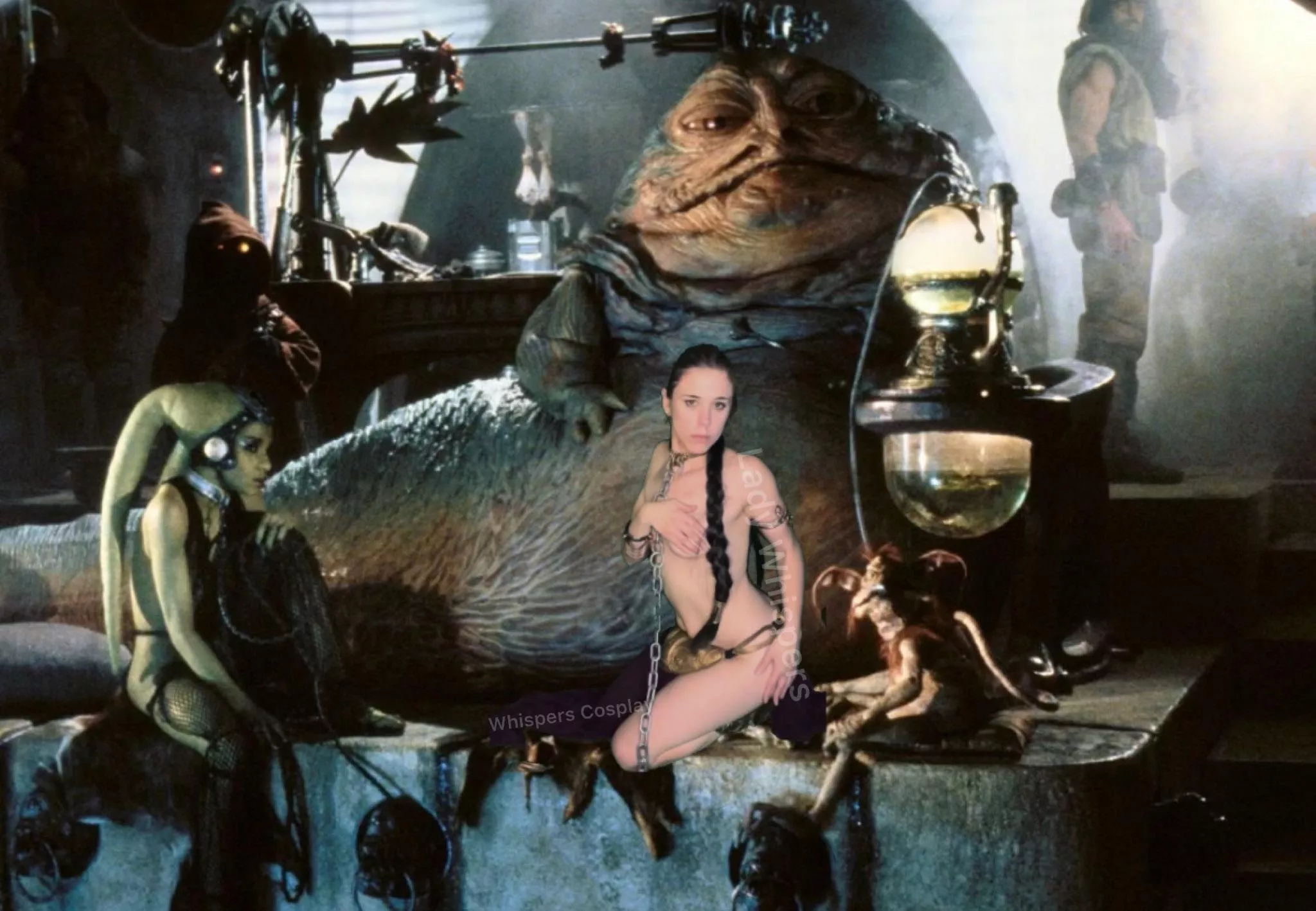 Princess Leia, Tales of Jabba’s Palace (me) (cosplayer and edit)