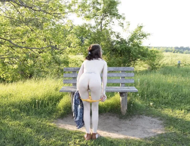 Public trails are made for getting naked 😘