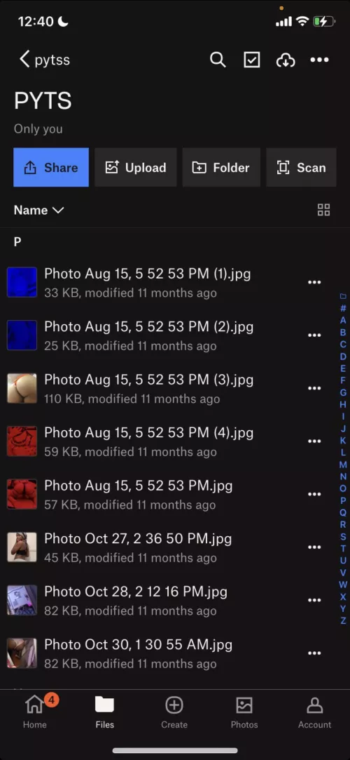 pyts for the low hmu over 5000 vids