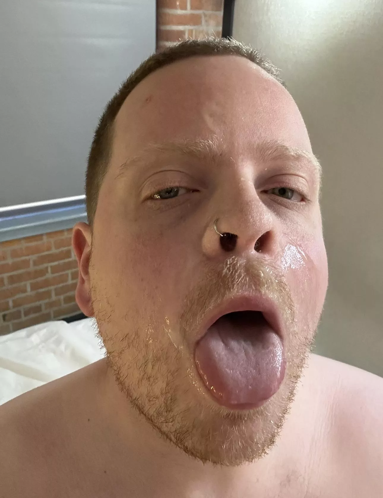 Random guy covered my face in his hotel room