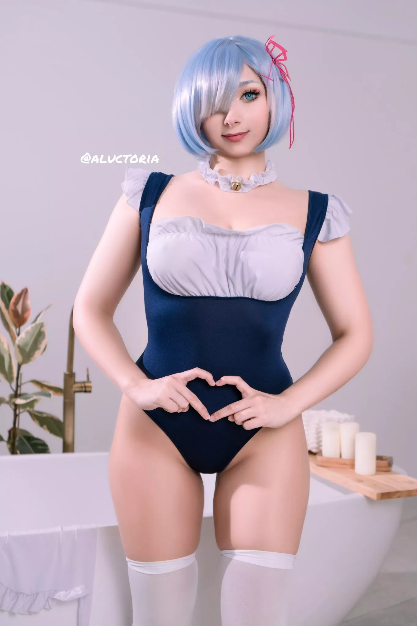 Rem cosplay by Aluctoria