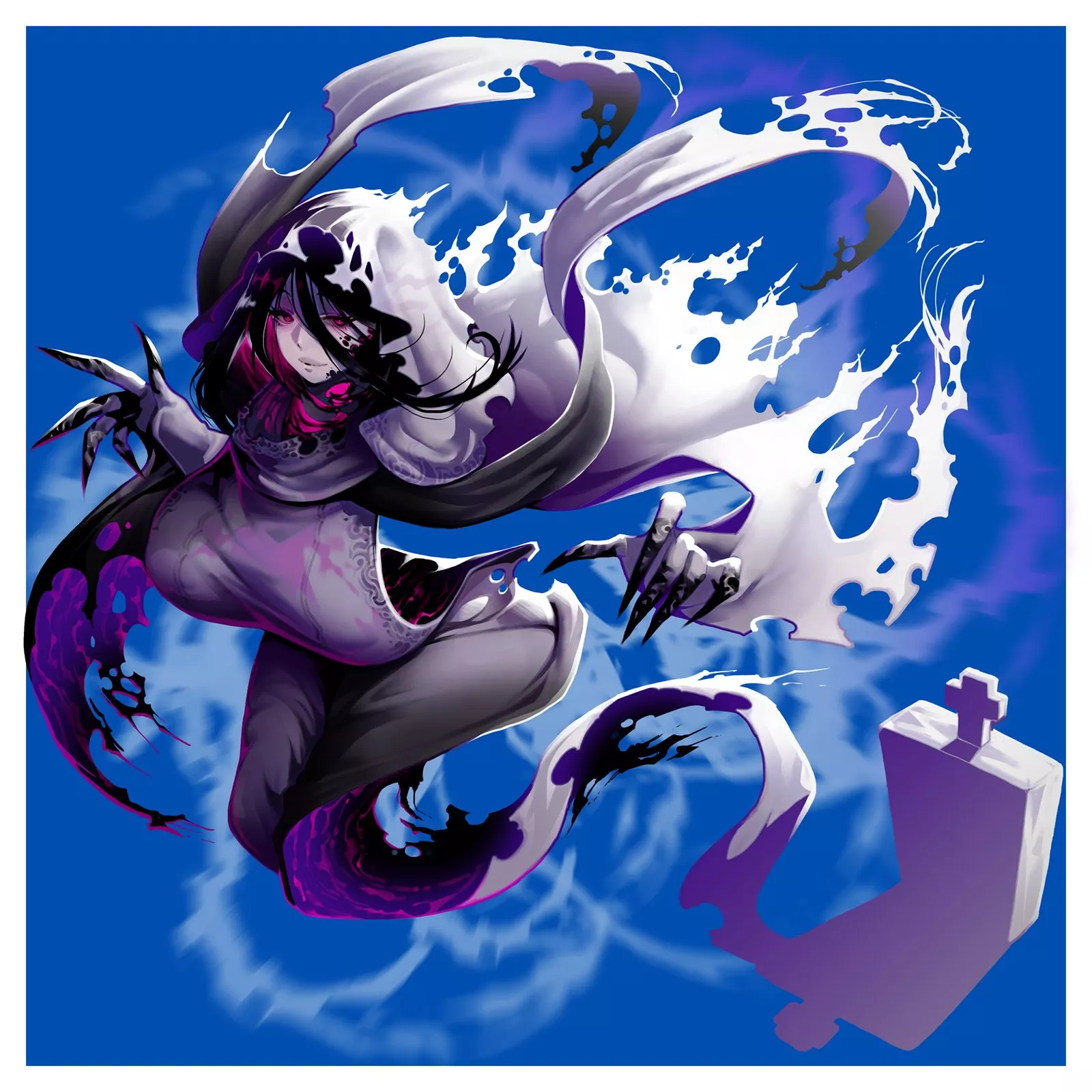 Shadowy Shade Girl By @scribblesquab