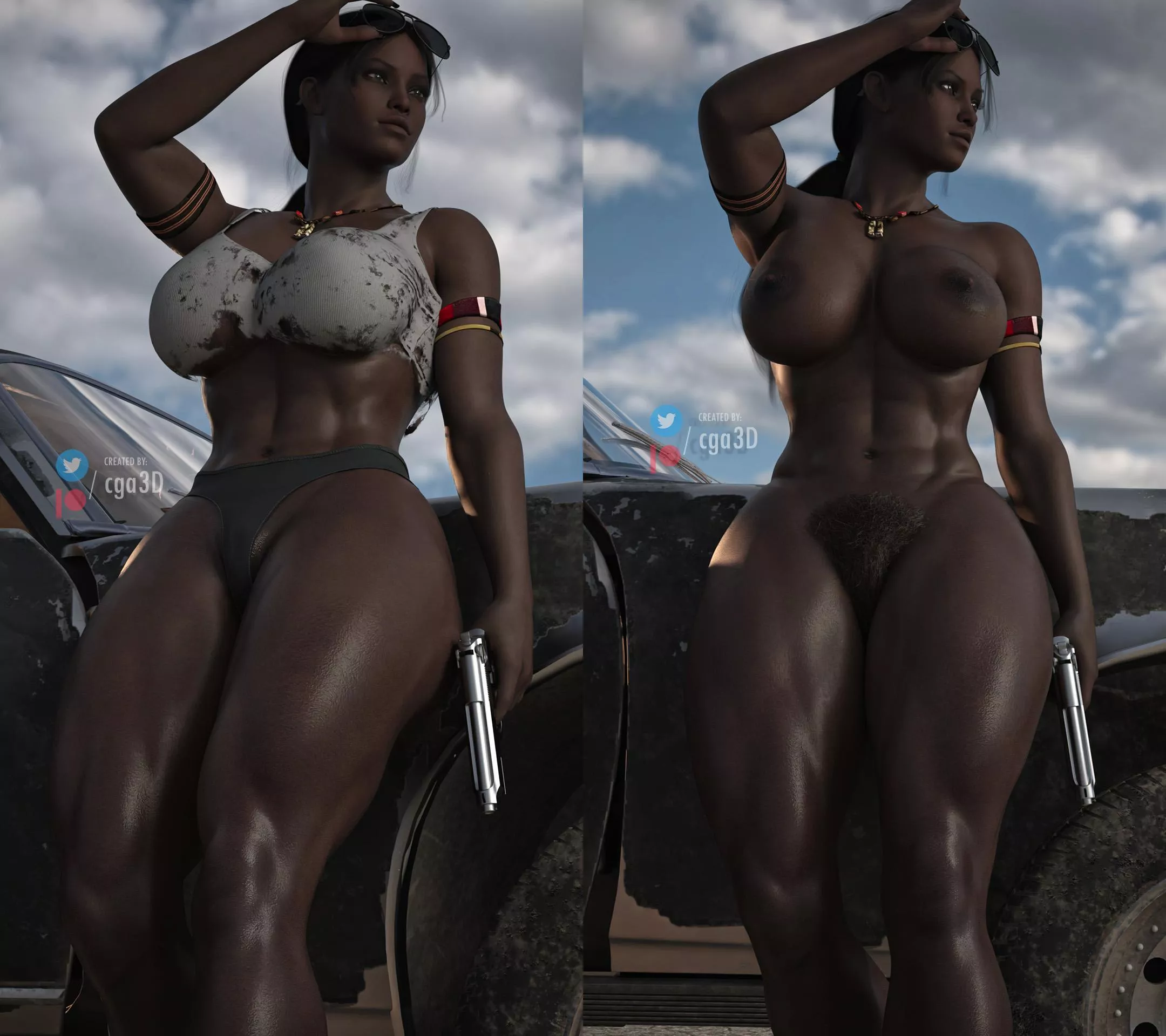 Sheva (Cga3d) [Resident Evil]