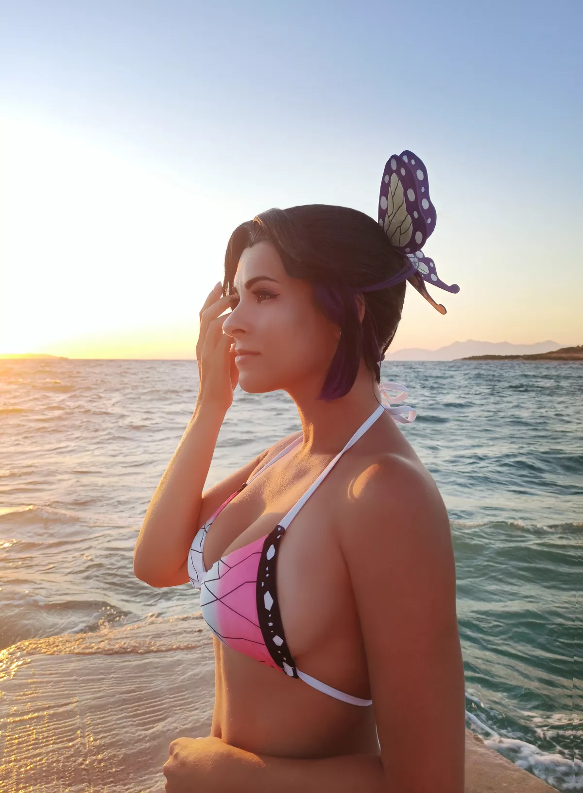 Shinobu Kocho from Demon Slayer Cosplay by yuna Kairi