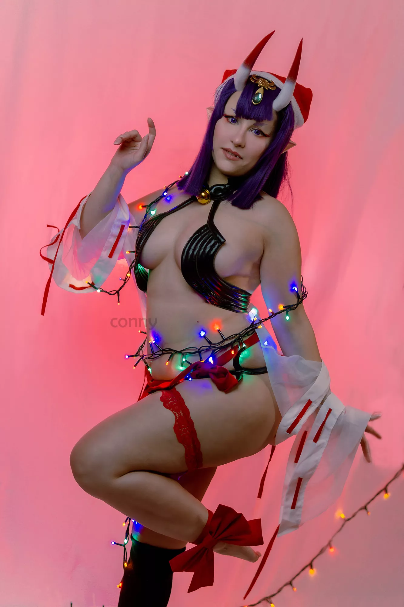 Shutendouji Christmas by connymi