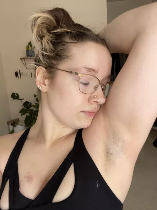 Sniff after an intense workout today