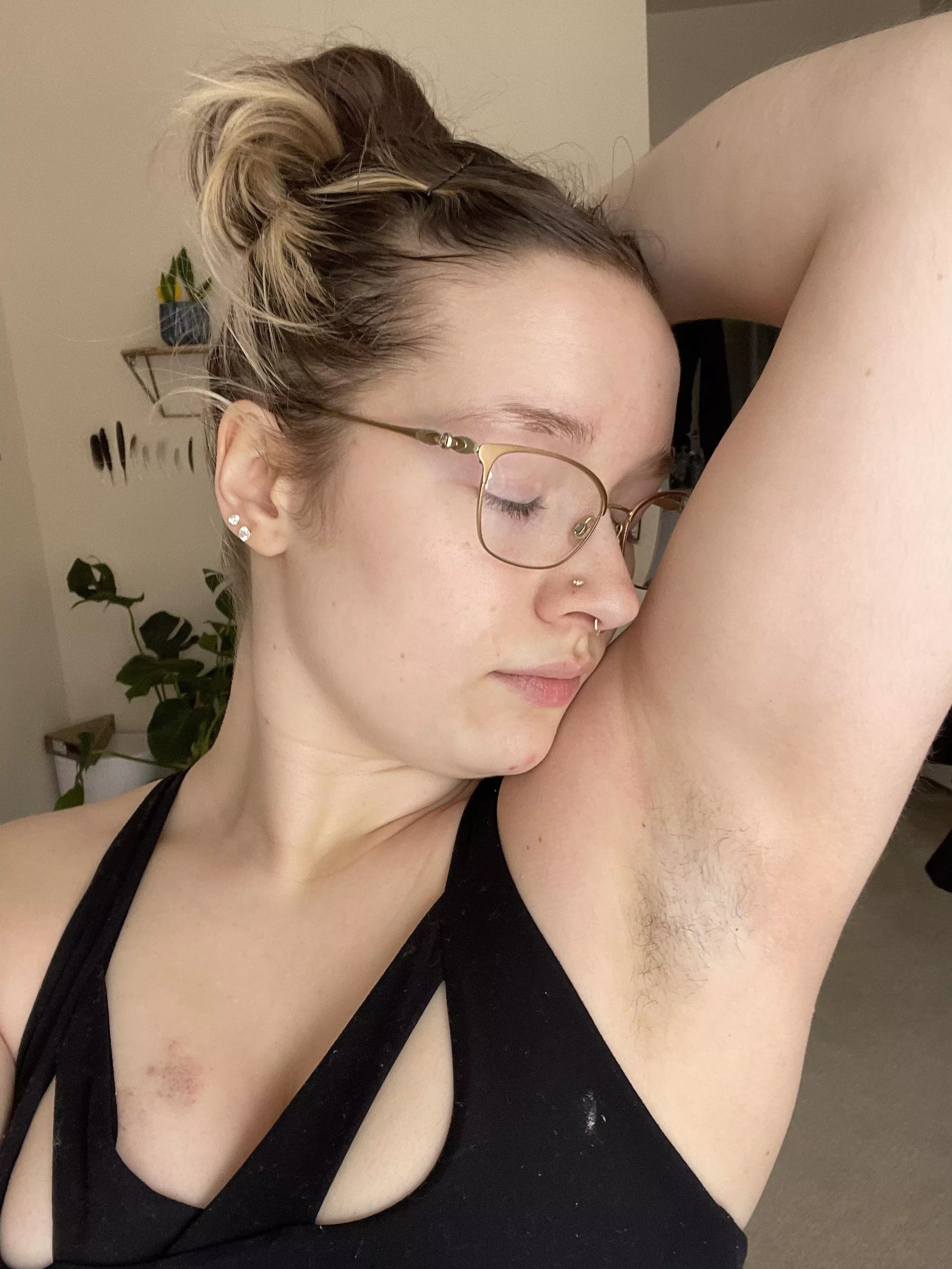 Sniff after an intense workout today