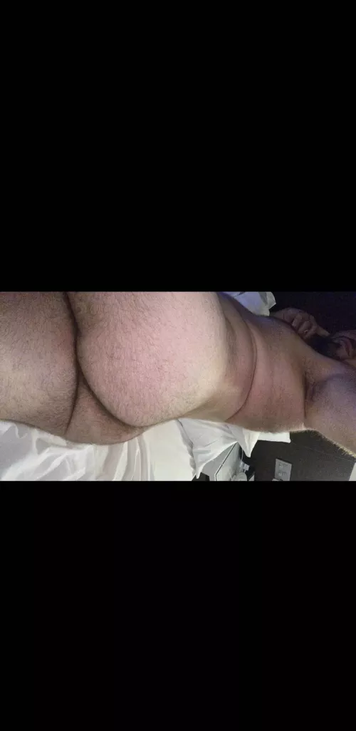 Starting the weekend with my hairy ass out
