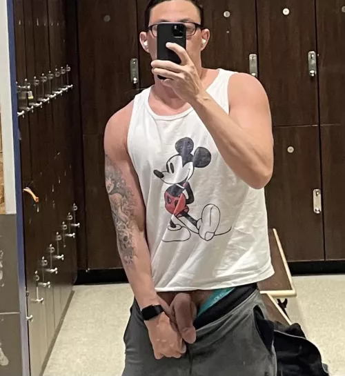 The mirrors at this gym are better