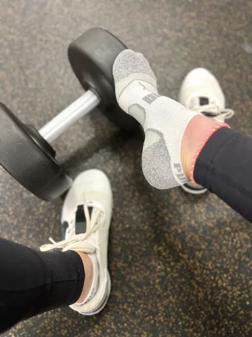 They’re drenched from the gym. How badly do you want to taste them?