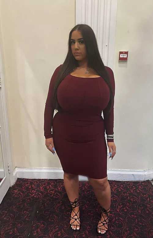 Totally covered but still a stunner