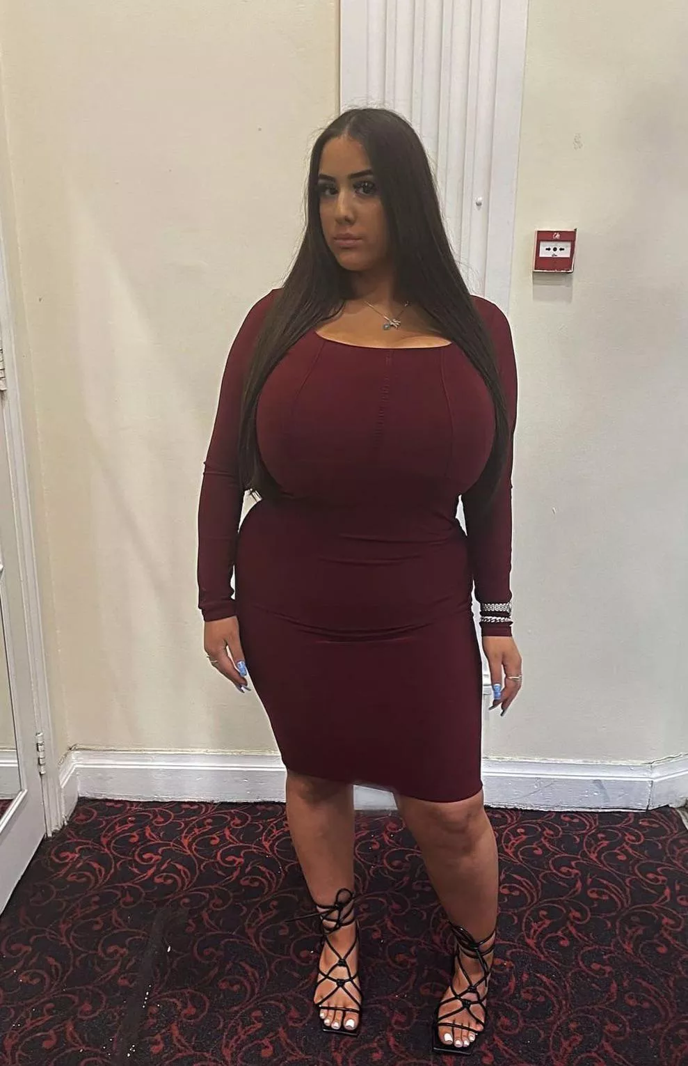 Totally covered but still a stunner