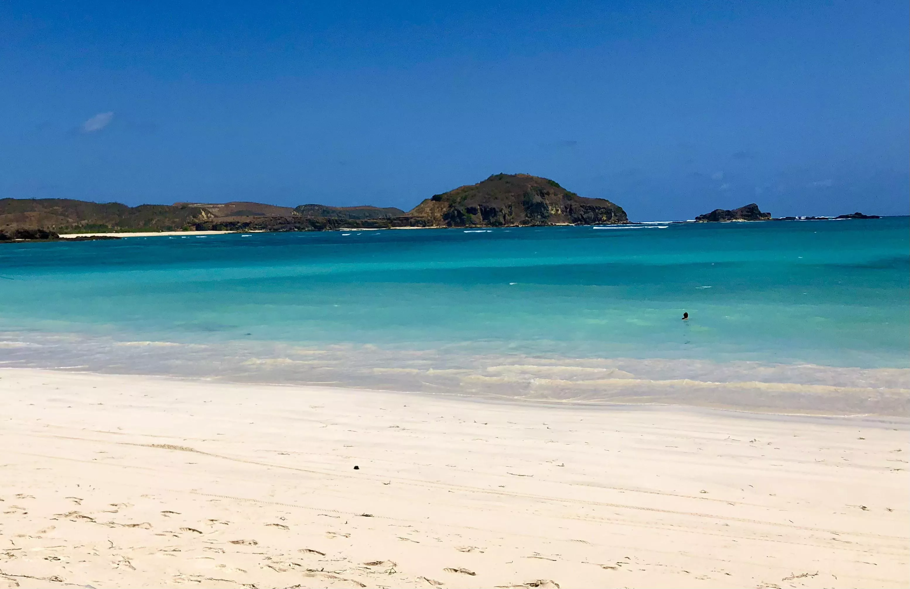Undiscovered beach on one of Indonesia’s 25,000 islands.