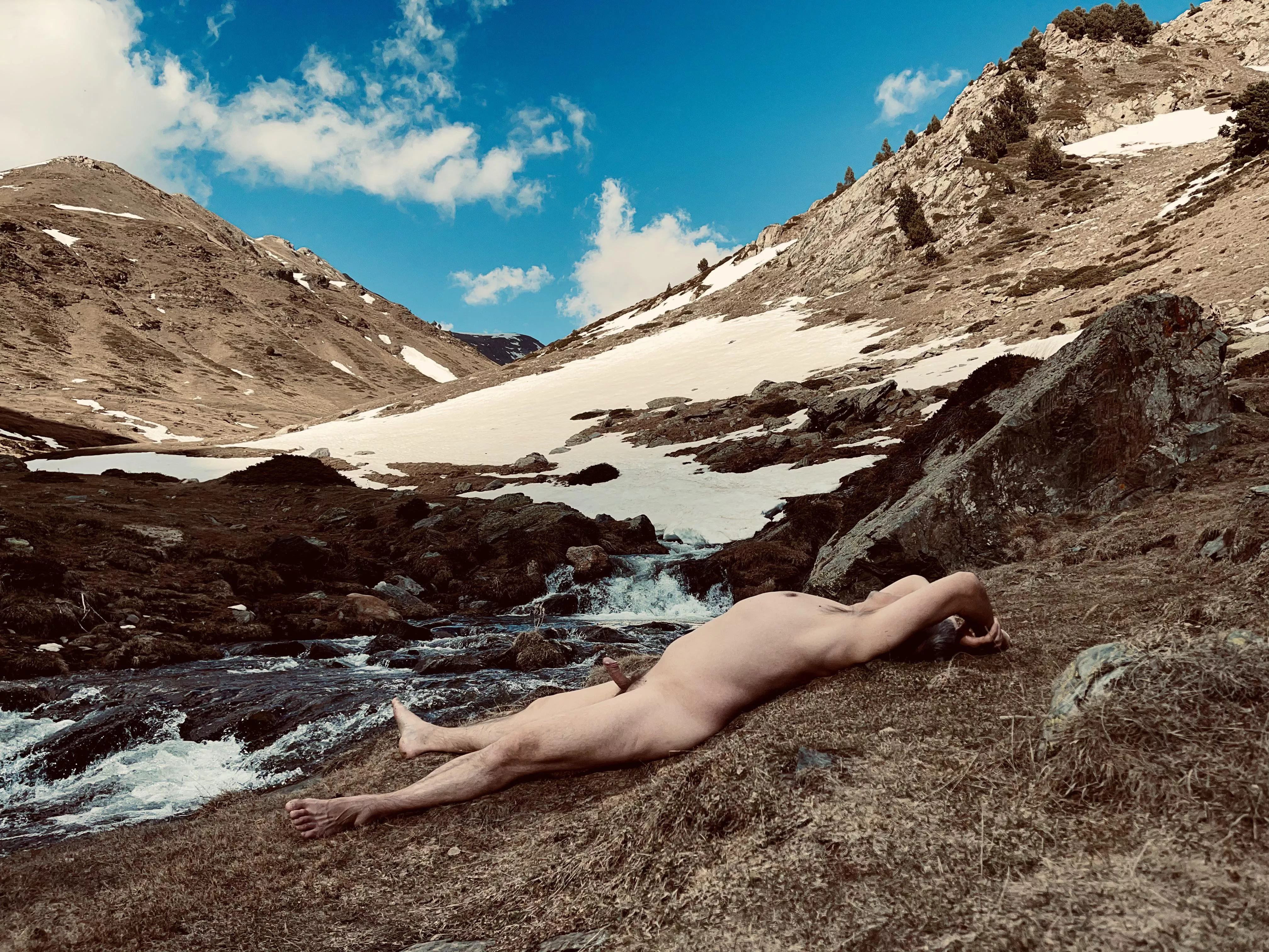 Waiting by the stream…