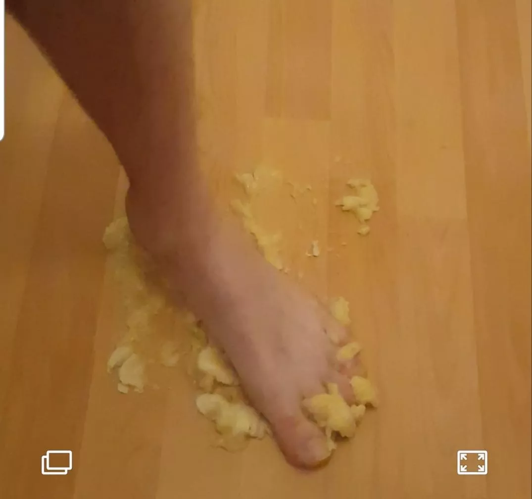 Wife asked if she could film me squishing a Banana. DM if interested.