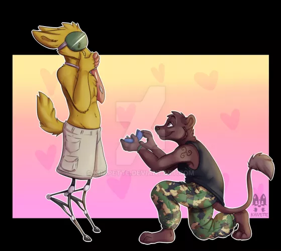 Will you marry me? [COMMISSION] (by Krapette)