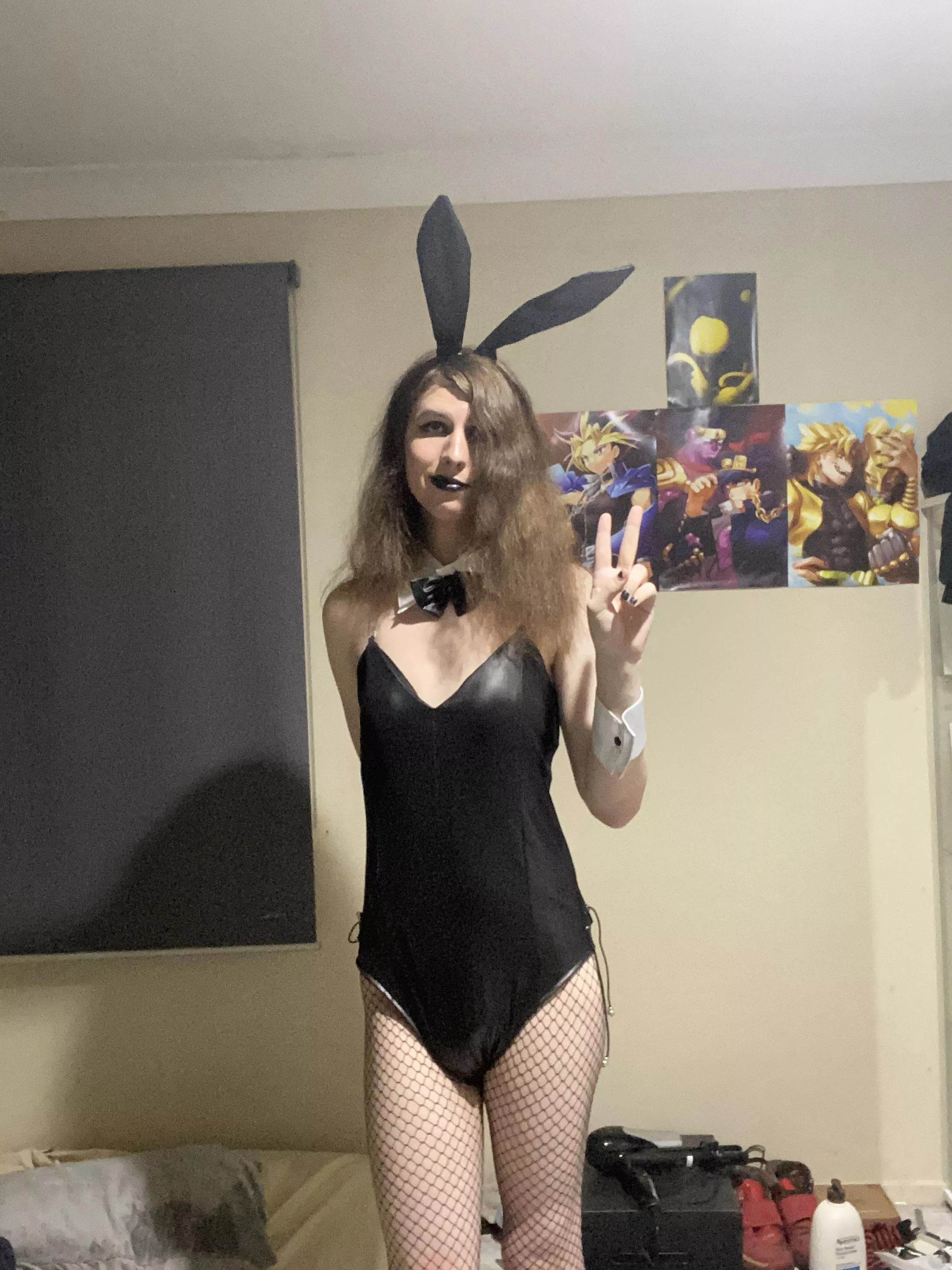 Year of the femboy rabbit 🖤🐰🖤