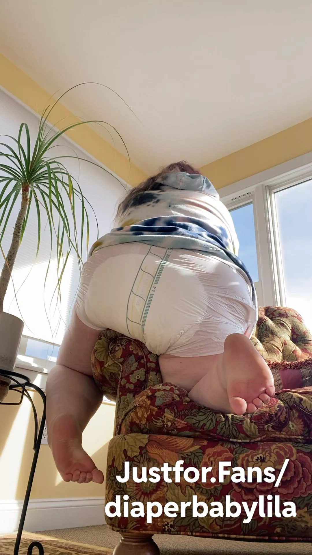 A good spot to rest my wet diaper booty 😉