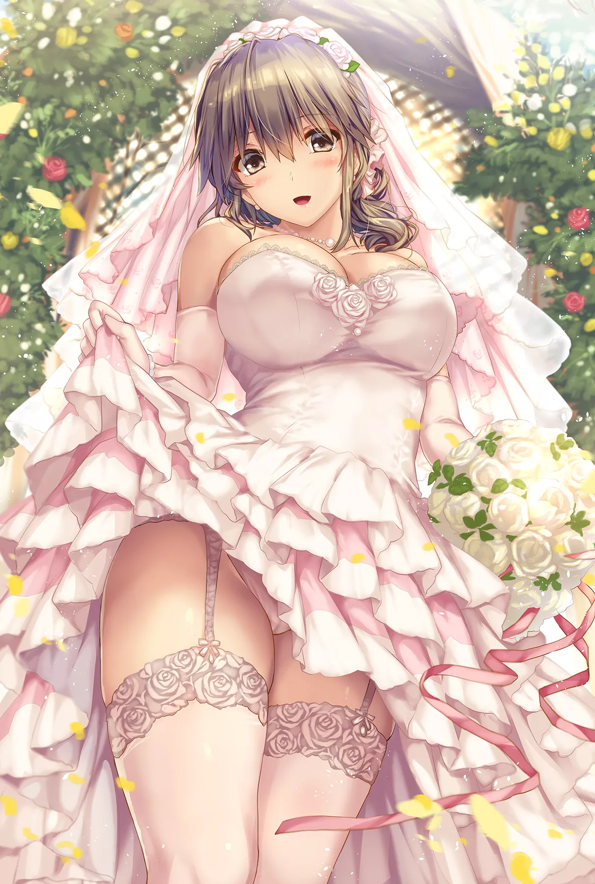 A peek under the wedding dress [Original]