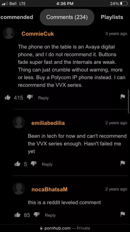 A Reddit Level Comment