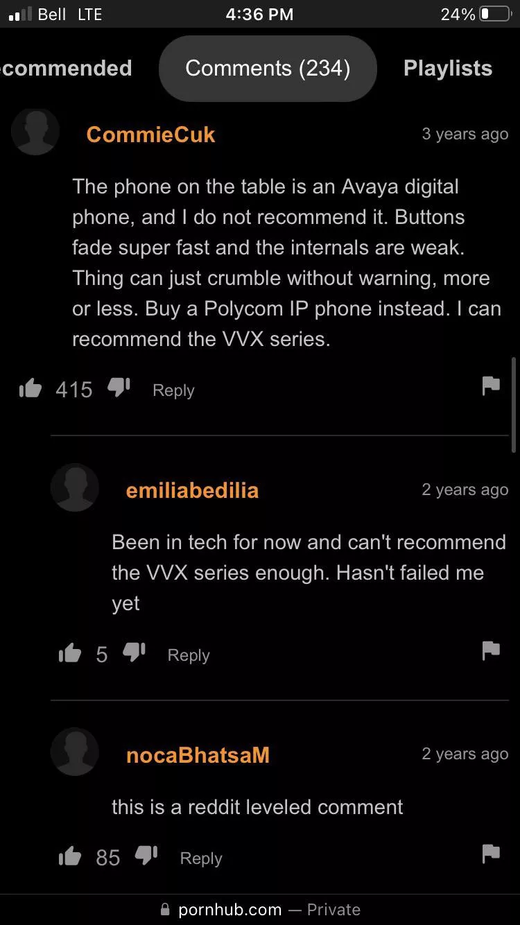 A Reddit Level Comment