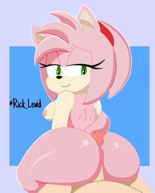 Amy buttjob by me (Rick_Lewd)